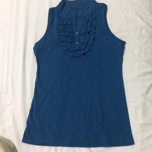 High Collar Tank Top